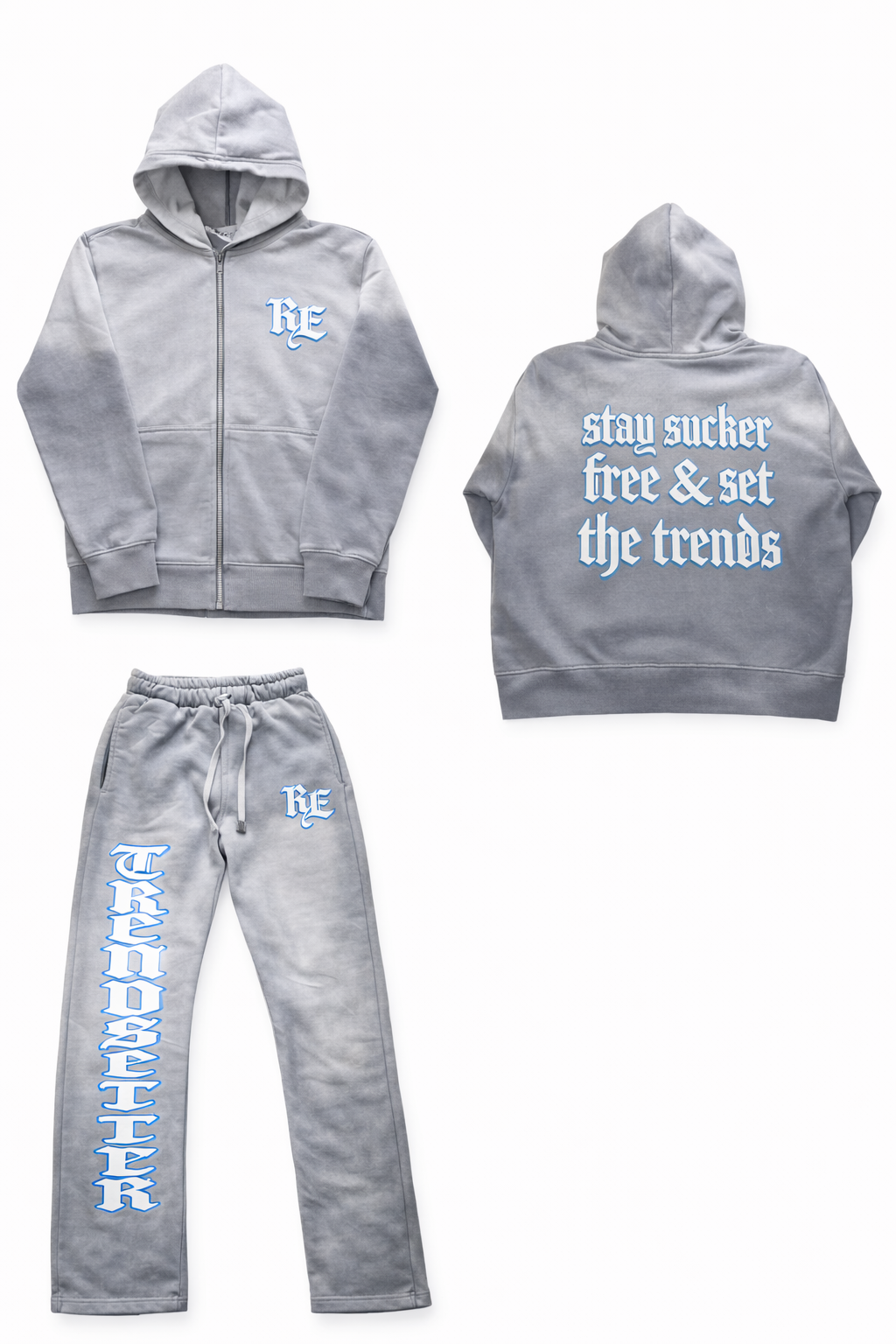Gray RE Trendsetter Sweatsuit