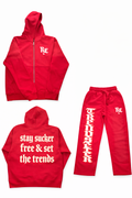 Red RE Trendsetter Sweatsuit