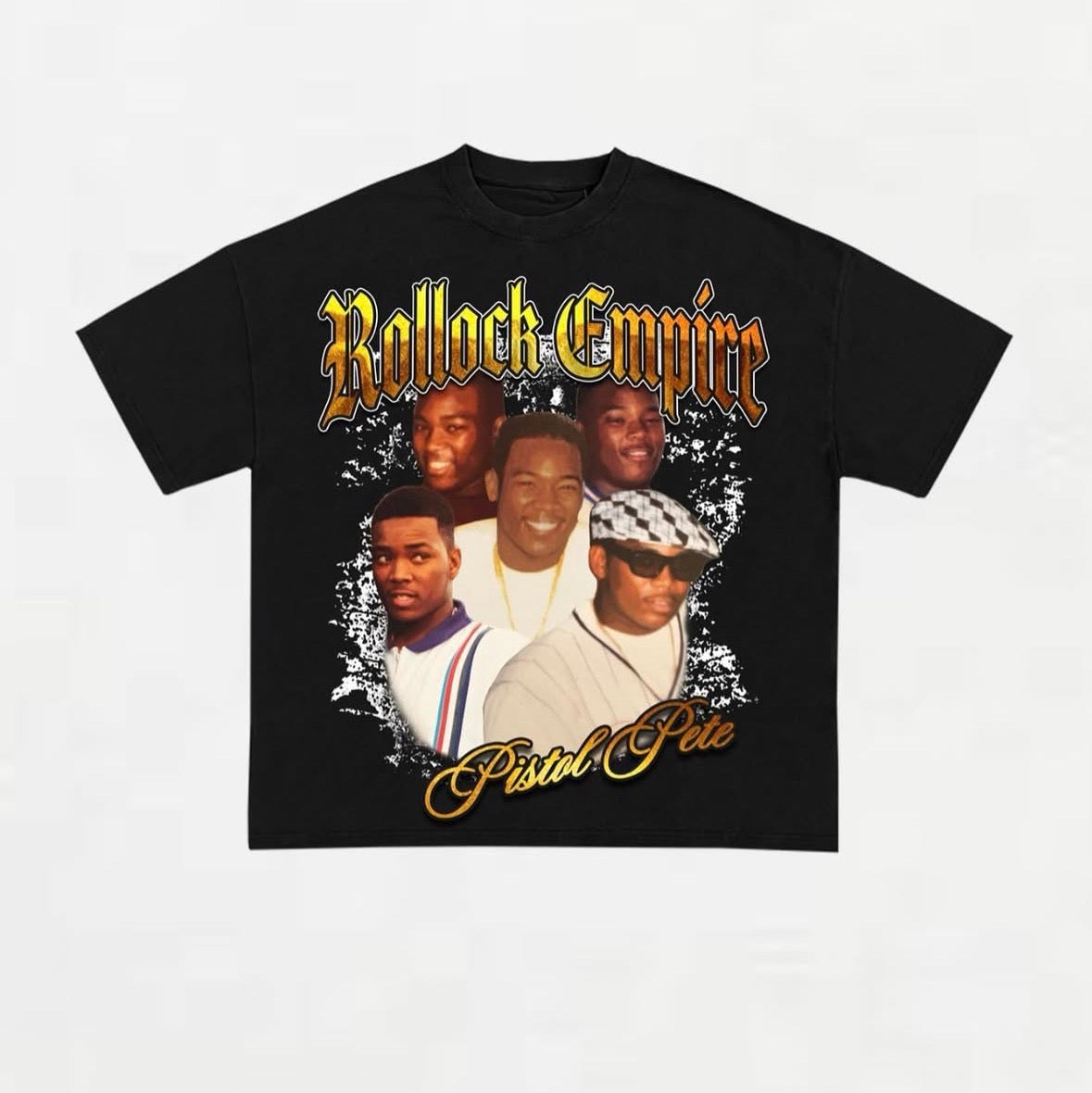 Limited Edition " Pistol Pete " Black Graphic Tee